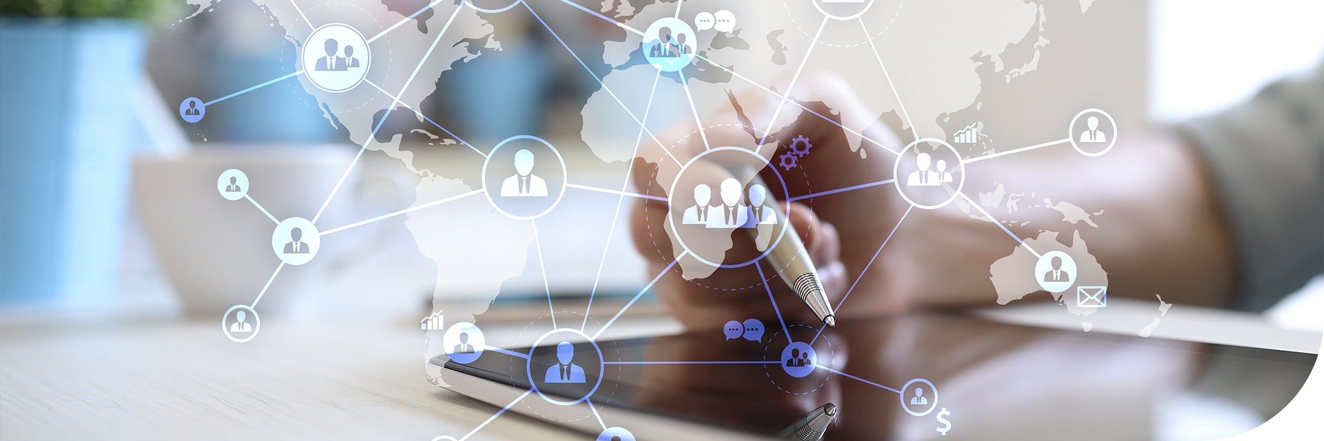 Network of companies and human capital